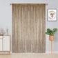 YIIBAII Beaded Curtain Beaded Curtains for Doorways Crystals Suitable for Interior Decoration and Partitions Hippy Closet Curtains (Brown, 39"x79") YIIBAII