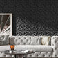 Art3dwallpanels 33 Pack 3D Wall Panel Diamond for Interior Wall Décor, PVC Flower Textured Wall Panels for Living Room Lobby Bedroom Hotel Office, Black, 12''x12'' Cover 32.Sq.Ft. Art3dwallpanels