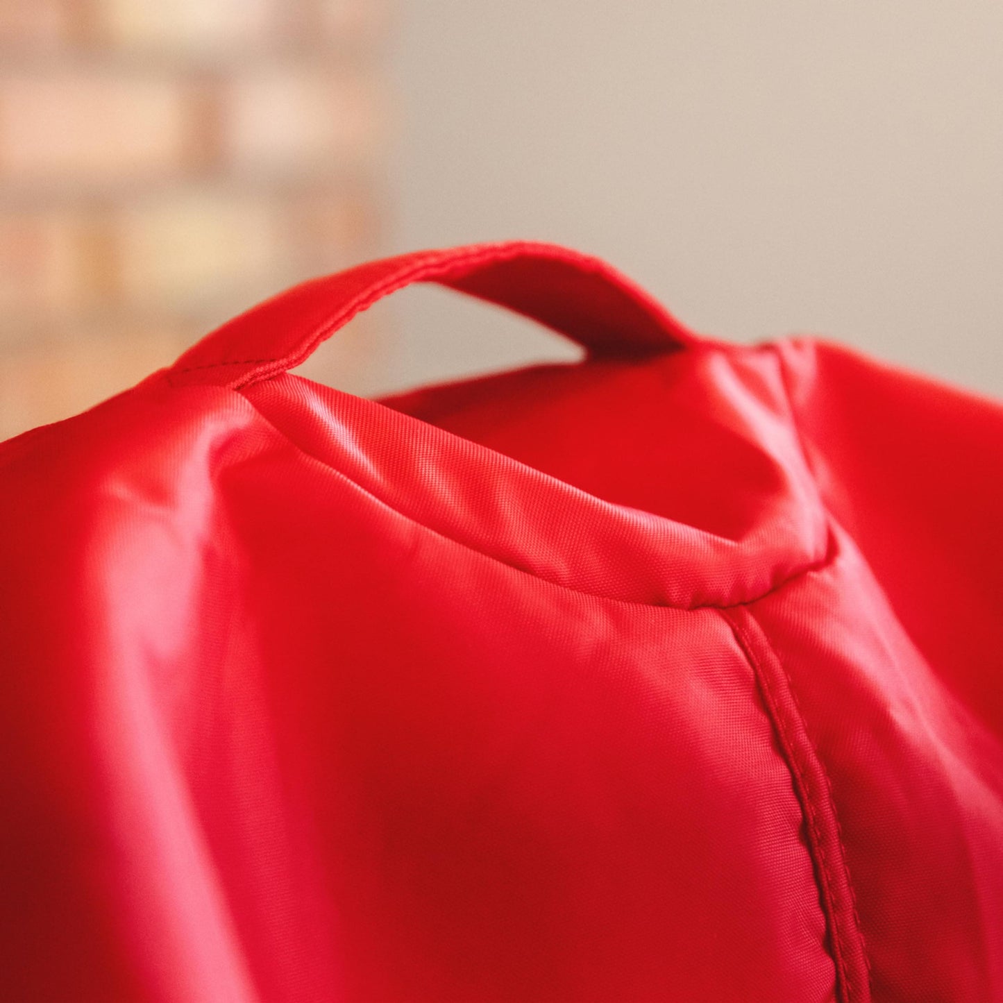 Big Joe Classic Bean Bag Chair, Red Smartmax, Durable Polyester Nylon Blend, 2 feet Round ebuys