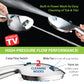 AquaCare High Pressure 8-mode Handheld Shower Head - Anti-clog Nozzles, Built-in Power Wash to Clean Tub, Tile & Pets, Extra Long 6 ft. Stainless Steel Hose, Wall & Overhead Brackets Hotel Spa
