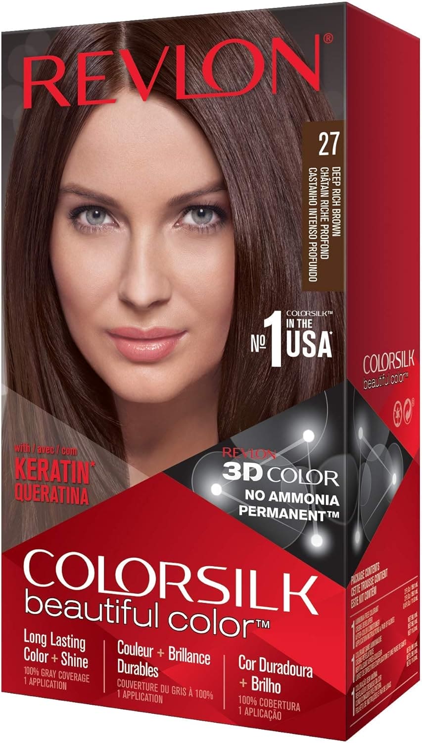 Revlon ColorSilk Beautiful Color, Soft Black [#11] - 30997869511 Pie's Variety Store