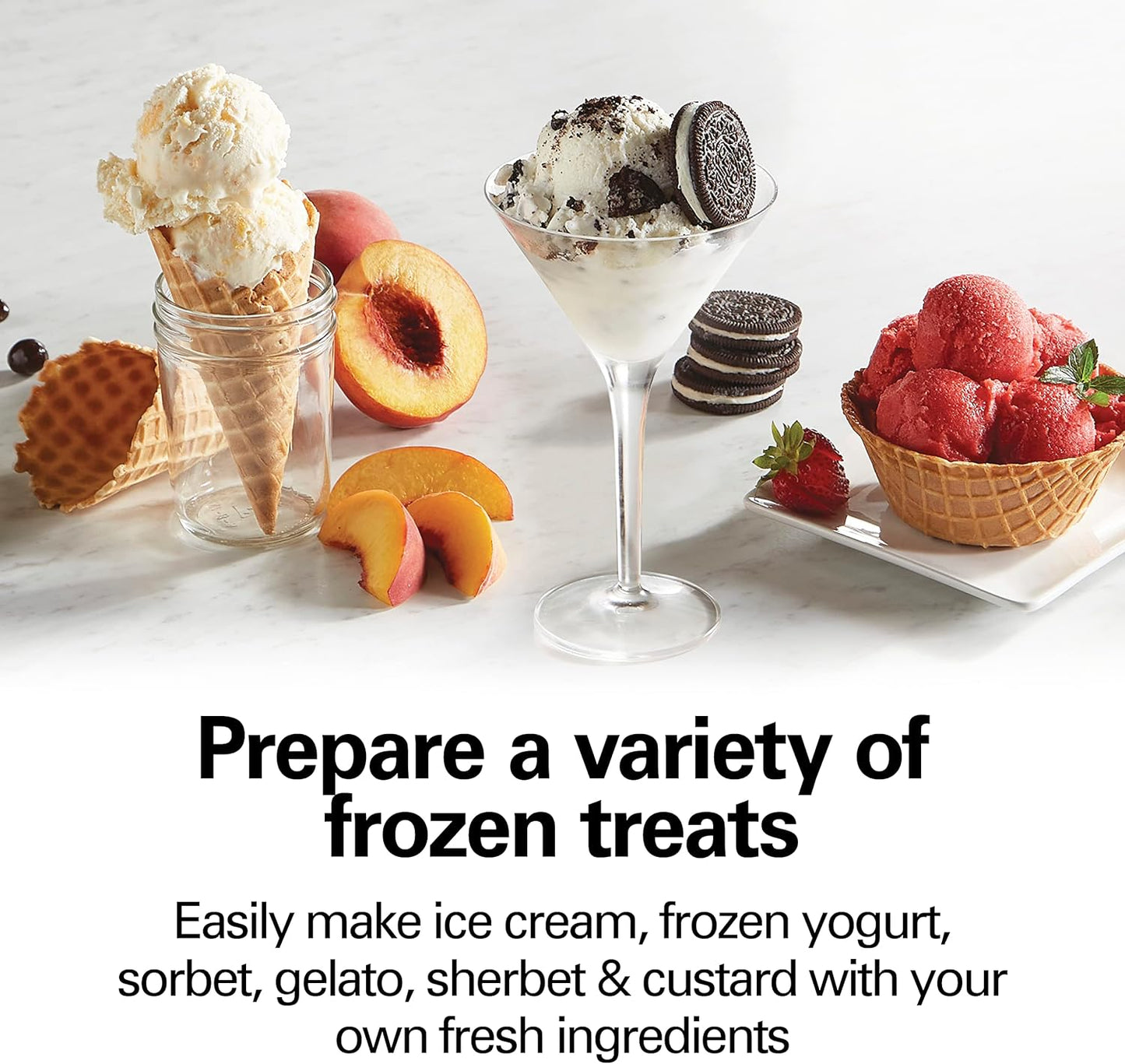 HAMILTON BEACH 68330N ICE CREAM MAKER 4QT - HTBQM68330 Pie's Variety Store