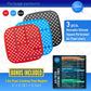 Reusable Silicone Air Fryer Liners with Air Fryer Magnetic Cheat Sheet, Easy Clean Air Fryer Accessories, Non Stick, AirFryer Accessory Parchment Paper Replacement (Square 8.5") ebuys