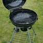 SENYANPAi 22 -inch Portable Kettle Charcoal Grill with Stainless Steel Stands and two Wheels，Smoked BBQ Grill，Outdoor Camping Barbecue Charcoal Grill for Garden ，Backyard Cooking ，Picnic Traveling SENYANPAI