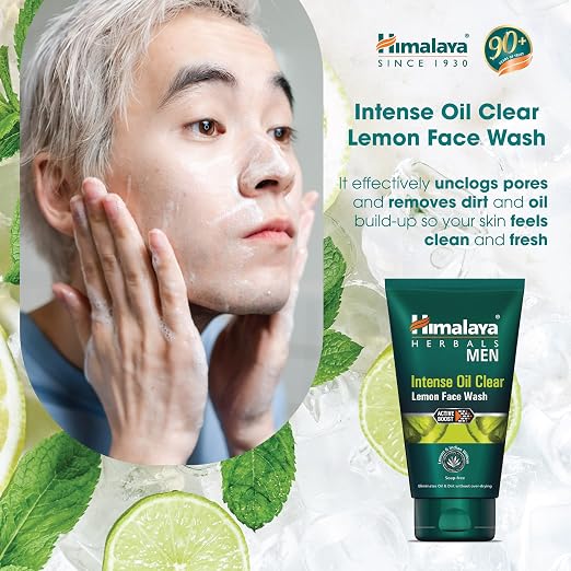 Himalaya MEN Power Glow Licorice Face Wash, 100ml - HMPGLFW1 Pie's Variety Store