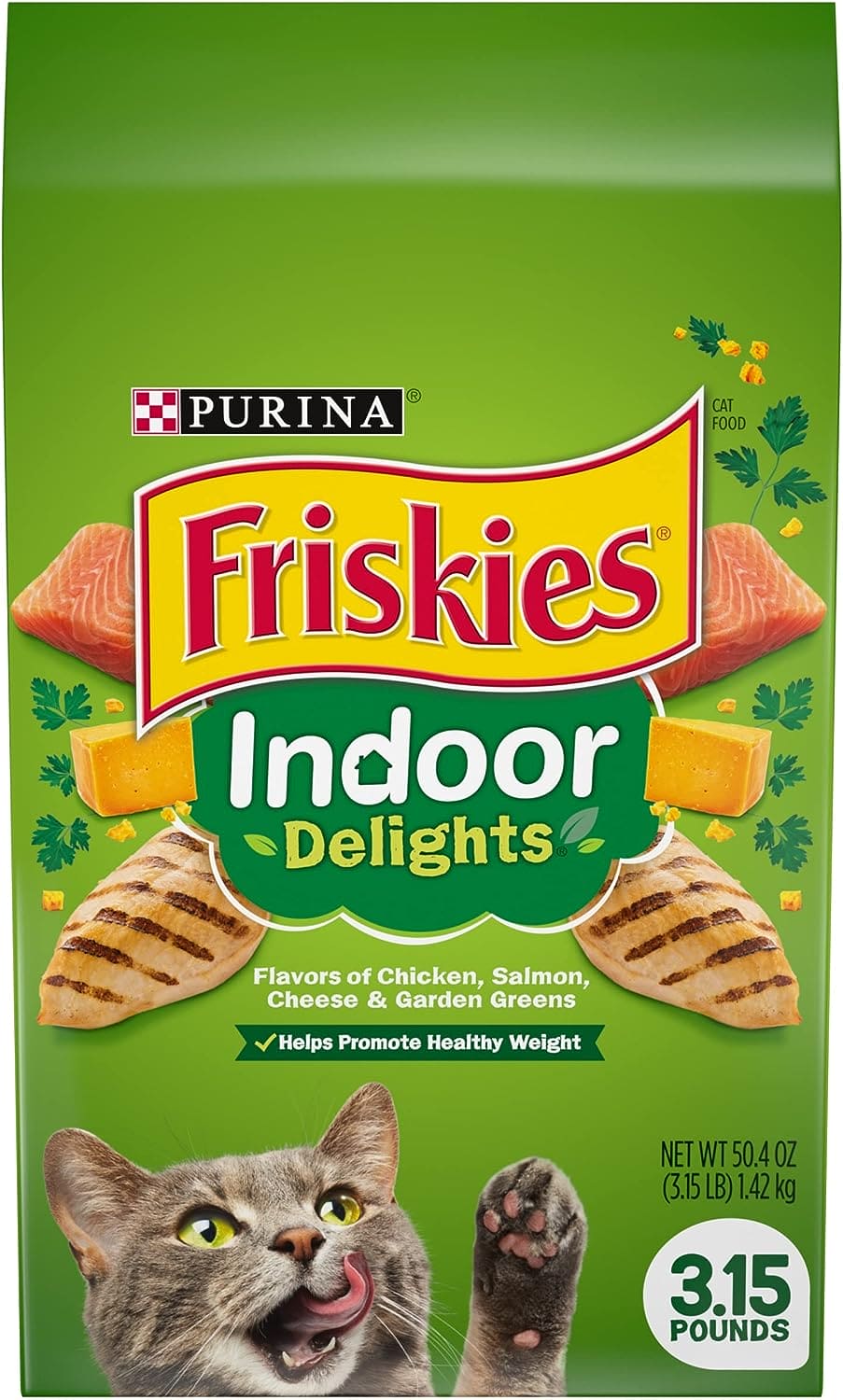 PURINA FRISKIES DRY CAT FOOD INDOOR DELIGHT 3.15LB - PFID315 Pie's Variety Store