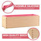 LERYKIN Rectangular Soap Mold Kit with Cutter- 42oz Flexible Silicone Loaf Soap Mold with Wood Box, Stainless Steel Wavy & Straight Scraper for Homemade Craft Soap Making Supplies-B09KY9X268 ebuys