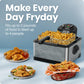 Chefman 4.5 Liter Deep Fryer w/Basket Strainer, XL Jumbo Size, Adjustable Temperature & Timer, Perfect for Fried Chicken, Shrimp, French Fries, Chips & More, Removable Oil-Container, Stainless Steel Chefman