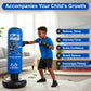 Marwan Sports Inflatable Punching Bag for Kids – 5-in-1 Birthday Set with Gloves, Pump & Fast Rebound – Fun Active Toy for Boys Ages 4-12 EBUYSTT