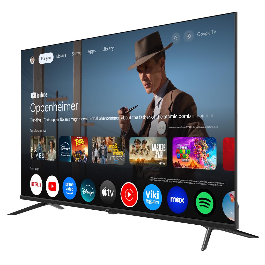 JVC 50 INCH Smart TV Android LED 4K Ultra HD LT-50KC607 This Android TV offers thousands of movies, shows, and games from Google Play, YouTube and your favorite apps-417864 Hannah's Variety Store