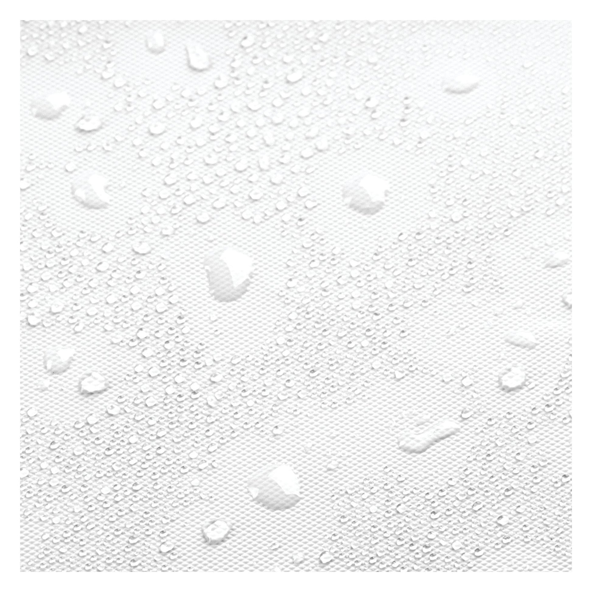 iDesign Waterproof PEVA Bathroom Shower Curtain Liner - 72" x 72", White InterDesign