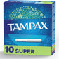 TAMPAX TAMPONS SUPER 10CT - TSURE10 Pie's Variety Store