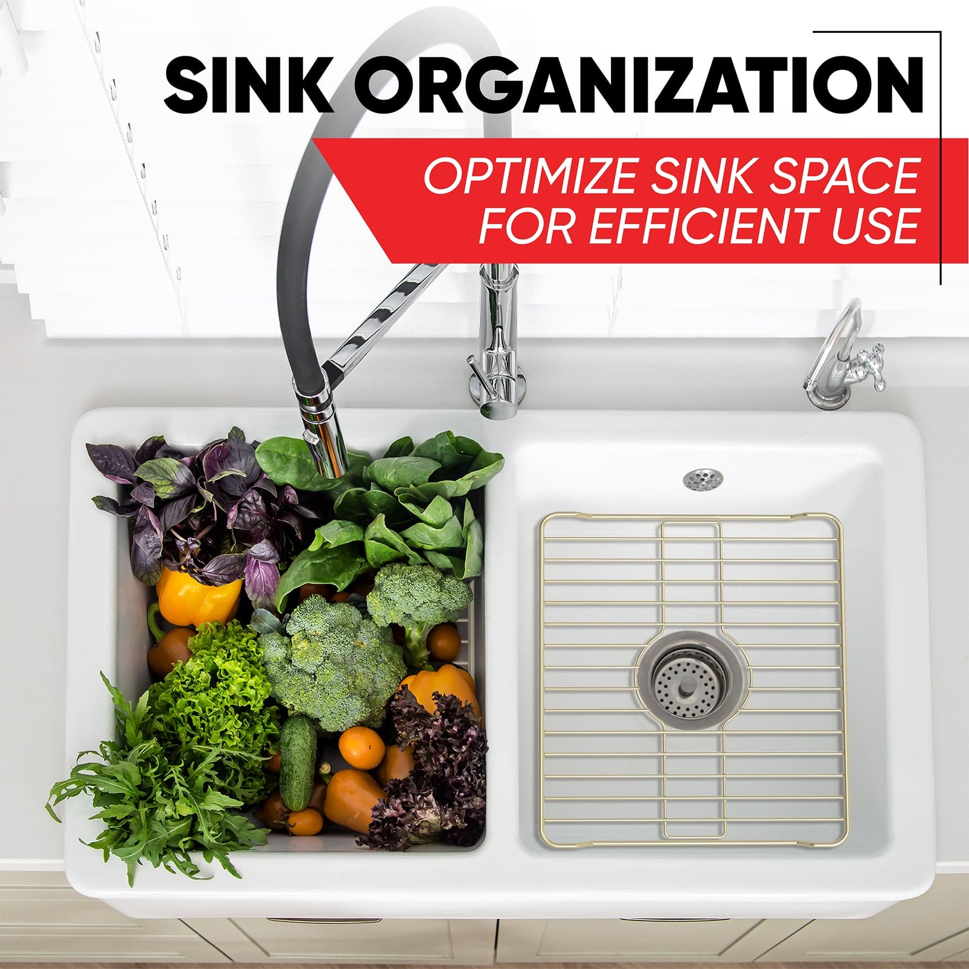 Better Houseware Sink Protector Prevents Scratches Sink Rack for Bottom of Sink Black Sink Mat Sink Protectors for Kitchen Sink Metal 16 x 12.3 x 1 Better Houseware