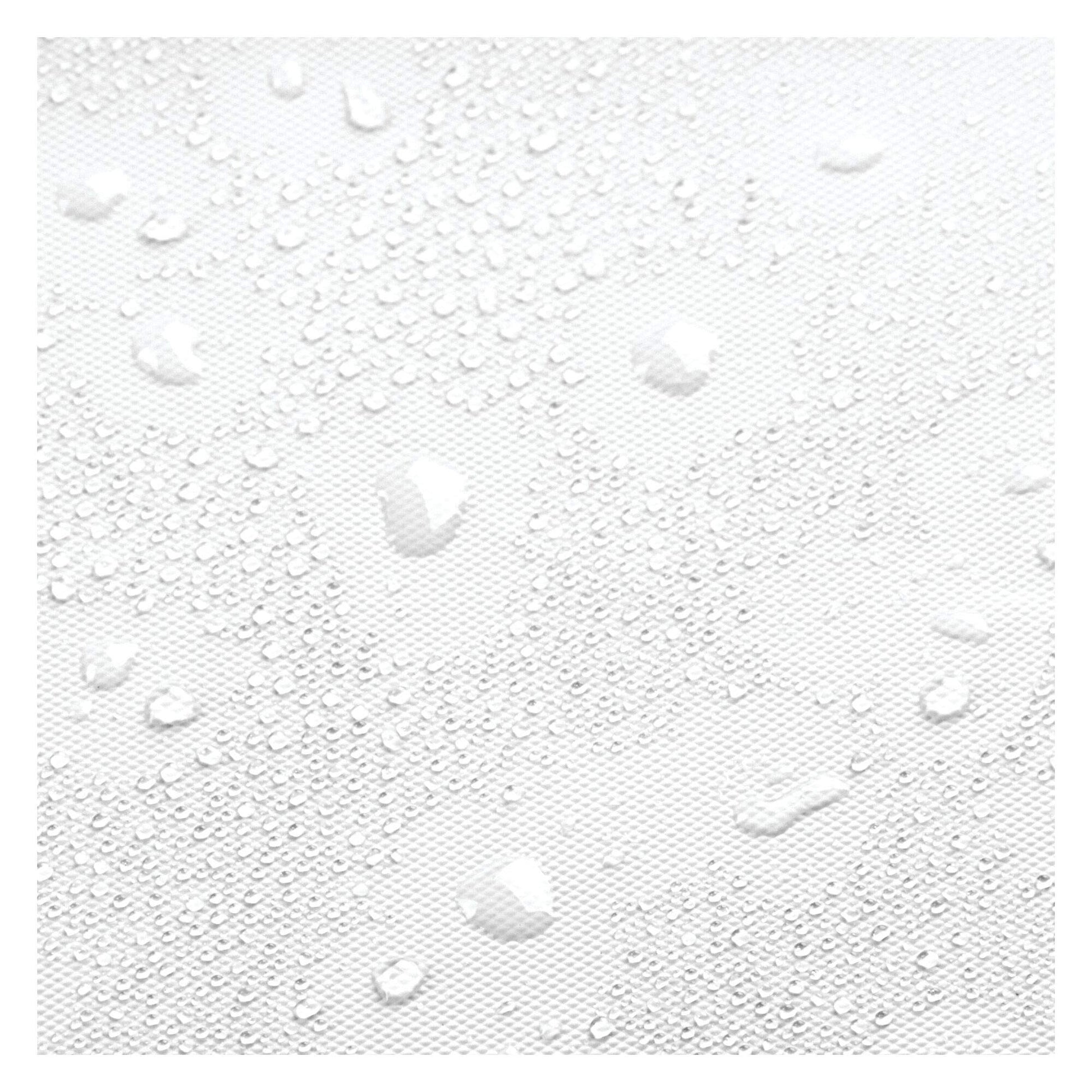 iDesign Waterproof PEVA Bathroom Shower Curtain Liner - 72" x 72", White InterDesign