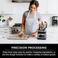 Ninja BN801 Professional Plus Kitchen System, 1400 WP, 5 Functions for Smoothies, Chopping, Dough & More with Auto IQ, 72-oz.* Blender Pitcher, 64-oz. Processor Bowl, (2) 24-oz. To-Go Cups, Grey Ninja