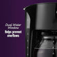 Mr. Coffee Café Maker Easy Measure 12 cup Programmable Coffee Maker - With a Large Permanent Basket, 4 Hours Freshness Indicator. Easy Color Coded Measuring System - 3195747 Argos Distributors