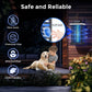Bug Zapper Outdoor, Mosquito Zapper 2 in 1 Portable & Rechargeable Bug Zapper Outdoor with 4000mAh Battery & LED Night Light, 4000V Electric Fly Zapper for Outside,Patio,Backyard,Garden KOOSA