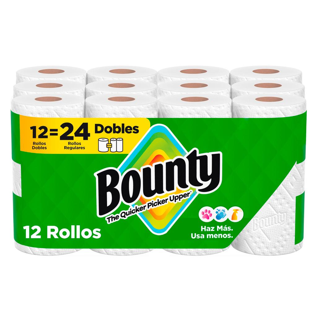 Bounty Kitchen Towels 12 Units / 82 Sheets-492838. Don't let spills and dirt get in your way. Stay confident with Bounty, the Quicker Picker Upper.-492838 EBUYSTT