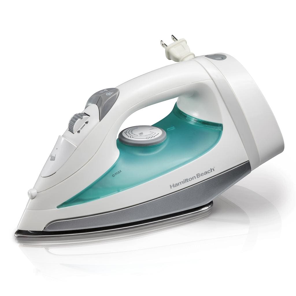 Hamilton Beach Steam Iron with Retractable Cord.In everyday life, presenting yourself with impeccable garments is essential, and with the Hamilton Beach Steam Iron, this becomes a simple and pleasurable task.-102546 EBUYSTT