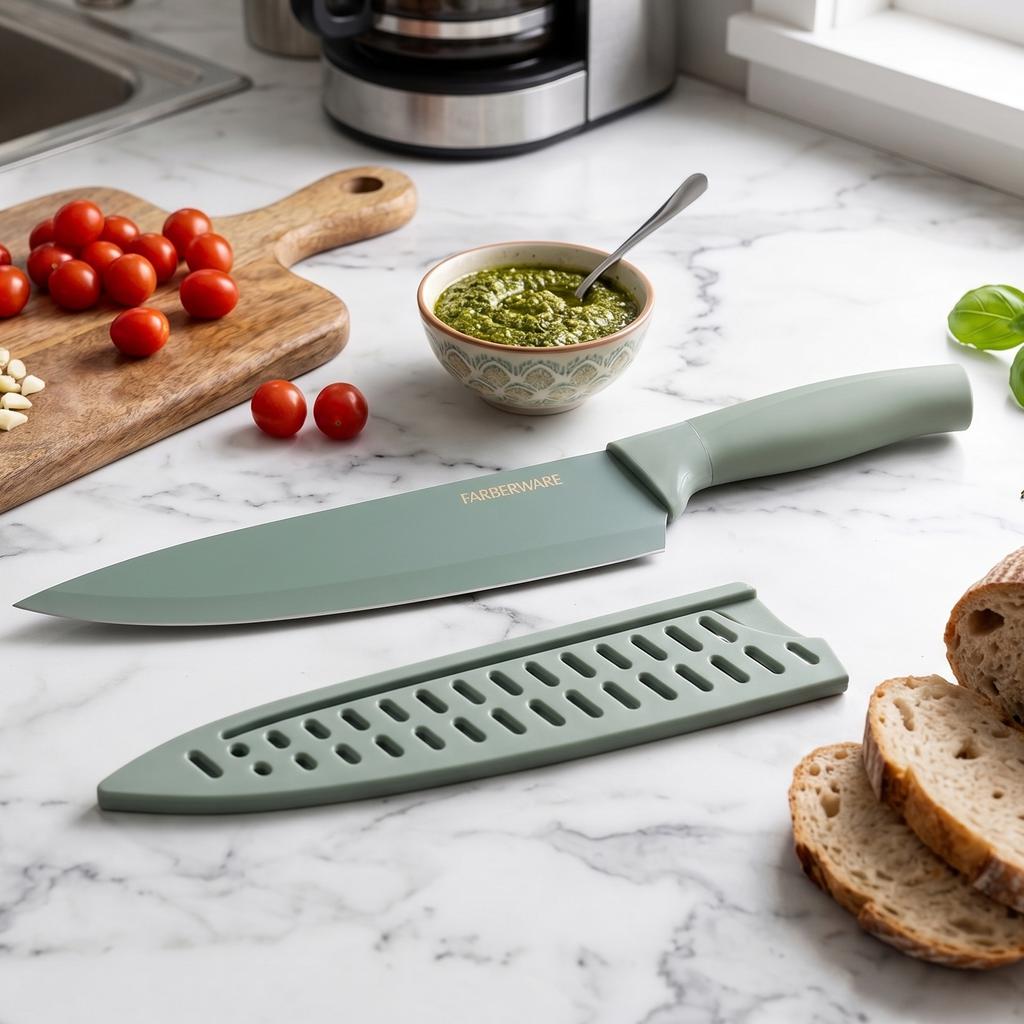 Farberware Ceramic-Coated Knife Set 12 Pieces - 511534 ebuystt