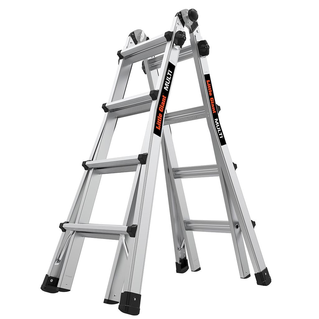 Little Giant Ladders M17 Aluminum Multi-Position Ladder with 24 Configurations -514829 ebuystt