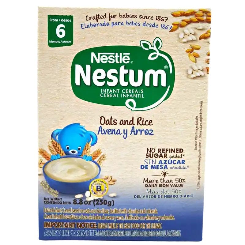 Nestle Nestum Infant Cereals Multicereal With Quinoa 9.5oz - Designed for babies 6 months and older, it is formulated with quinoa, a healthy grain that is high in protein - 7613033149986