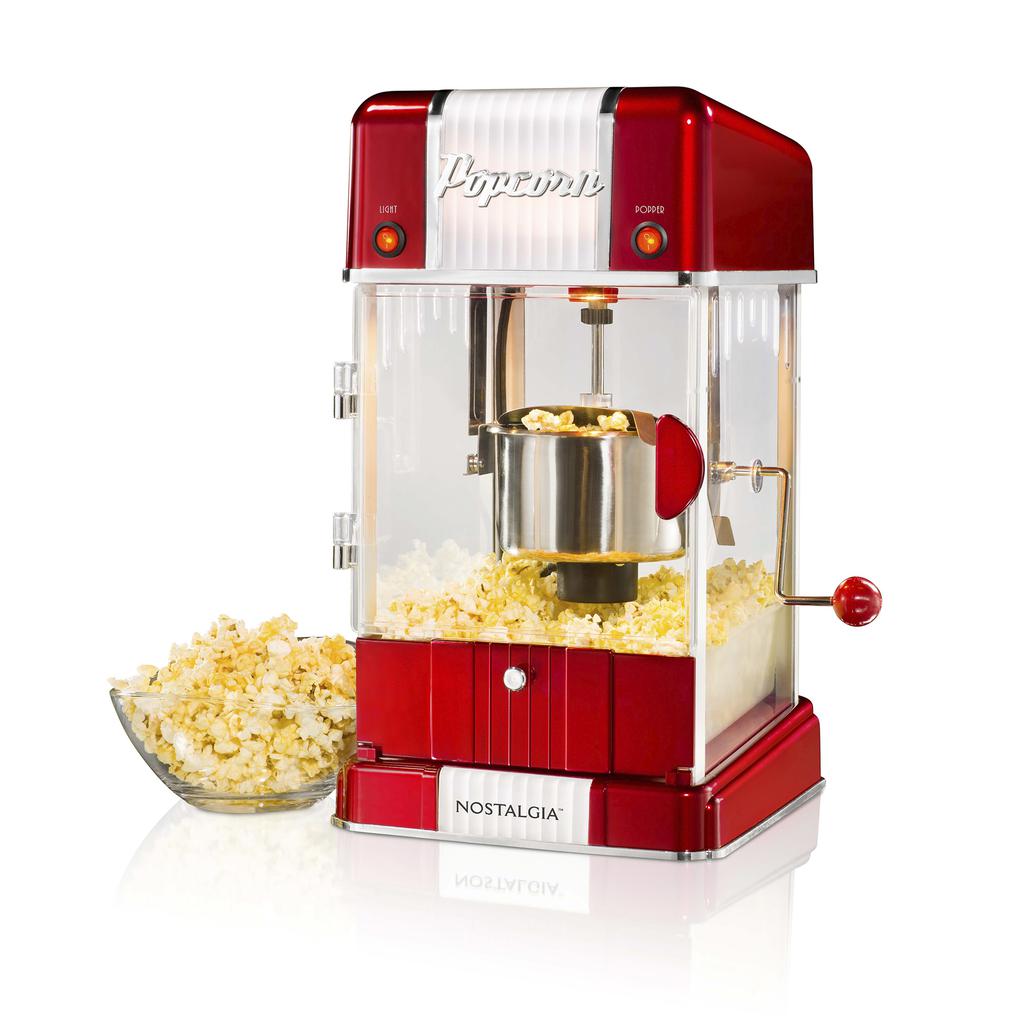 Nostalgia Professional Popcorn Cart (32 cups) of movie theater style popcorn per batch to keep all the guests satisfied-444566 ebuystt