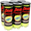 Penn Tennis Balls 6 Pack / 18 Units. You can start playing or practicing every day with this set of tennis balls, 6 packs each with 3 balls. -521027