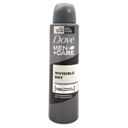 Dove Men Invisible Dry Deodorant Spray 150ml - 8711600532397
