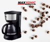 MAXSONIC ELITE COFFEE MAKER BLACK 5 CUP - MXSNEK19