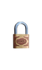 GLOBE BRASS PADLOCK - 1719