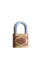 GLOBE BRASS PADLOCK - 171928