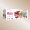 BentGo Food Container Set Holiday Collection 60 Pieces - 496378