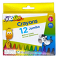 KidArt Brilliant Colour, Smooth Consistancy Crayons (24 Pack) - 8851934730080 Pie's Variety Store