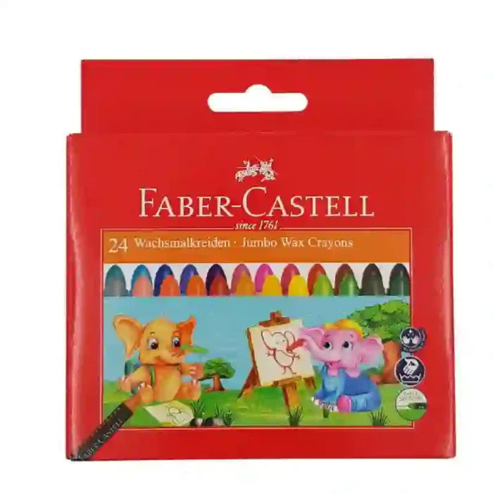 Faber Castell Crayons 12 Pack - 8901180243121 Pie's Variety Store