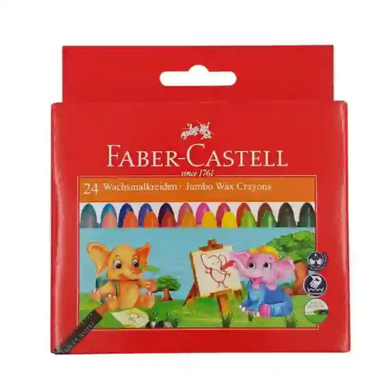 Faber Castell Crayons 12 Pack - 8901180243121 Pie's Variety Store