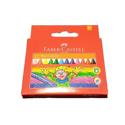 Faber Castell Crayons 12 Pack - 8901180243121 Pie's Variety Store