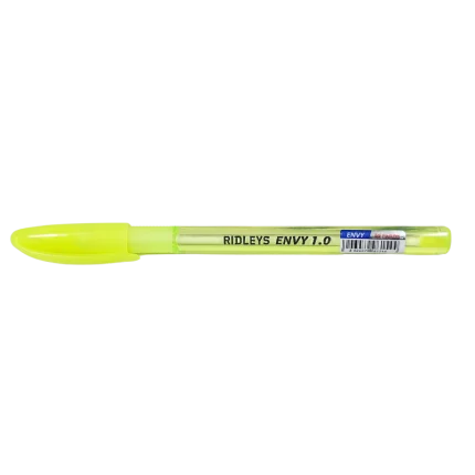 Ridleys, Ballpoint Pen, N-Joy Bold, Assorted Colours - 8906079961537 Pie's Variety Store