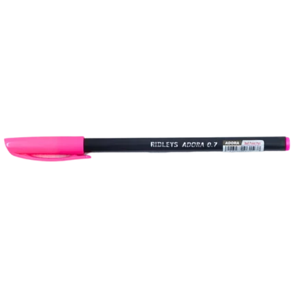 Ridleys, Ballpoint Pen, N-Joy Bold, Assorted Colours - 8906079961537 Pie's Variety Store