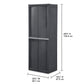 Sterilite 4-Level Adjustable Storage Cabinet - 504979 ebuystt