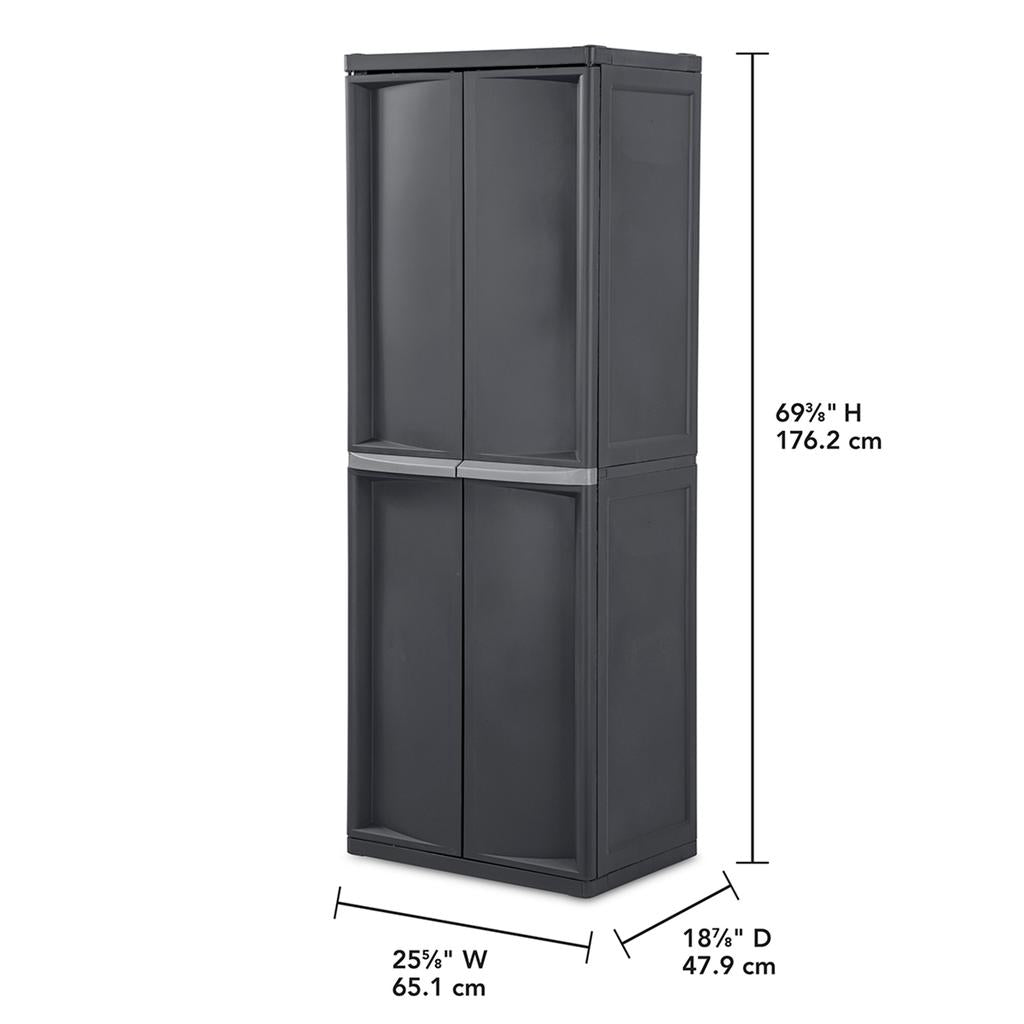 Sterilite 4-Level Adjustable Storage Cabinet - 504979 ebuystt