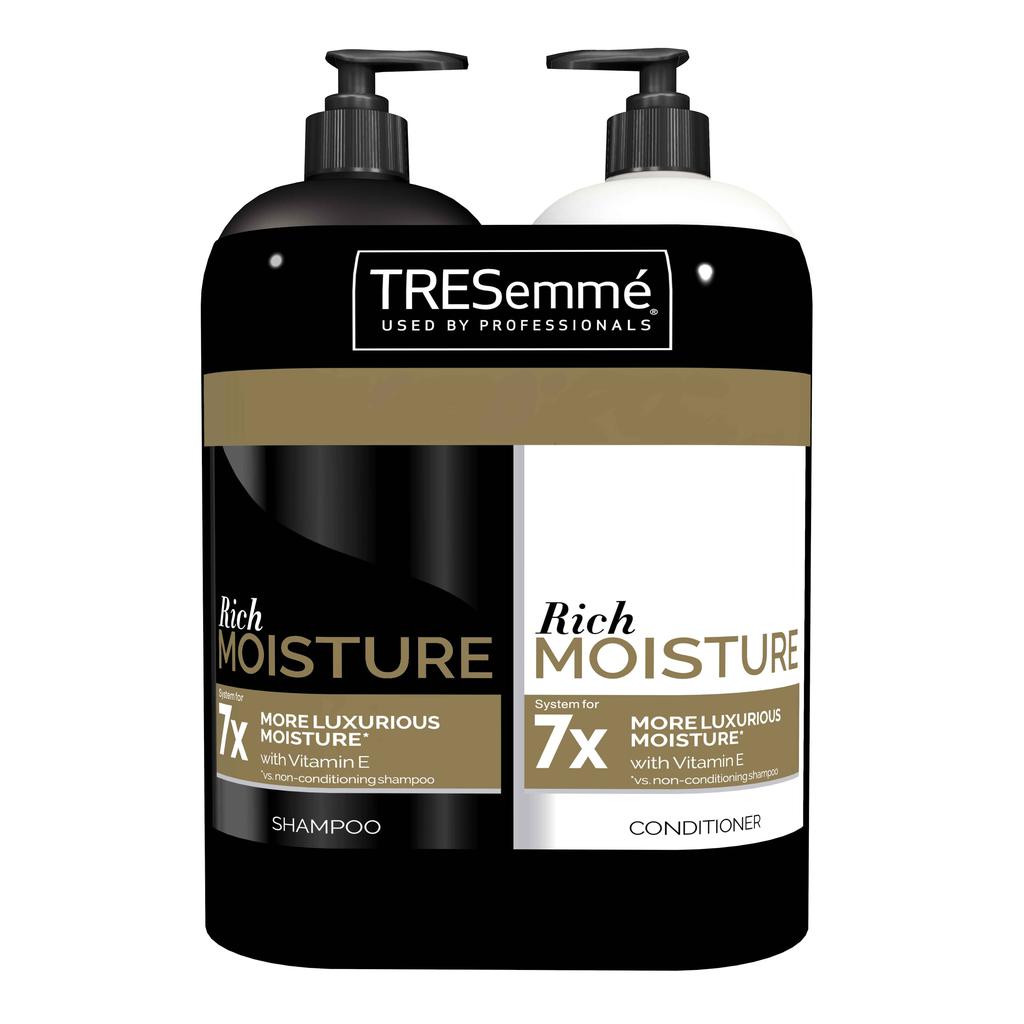 TRESEMMÉ Rich Moisture Shampoo and Conditioner 1.18 L / 40 oz - 15297 ebuystt