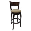 Swivel Barstool Wood ideal to complement bars, kitchens, or entertainment areas -483754