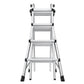 Little Giant Ladders M17 Aluminum Multi-Position Ladder with 24 Configurations -514829 ebuystt