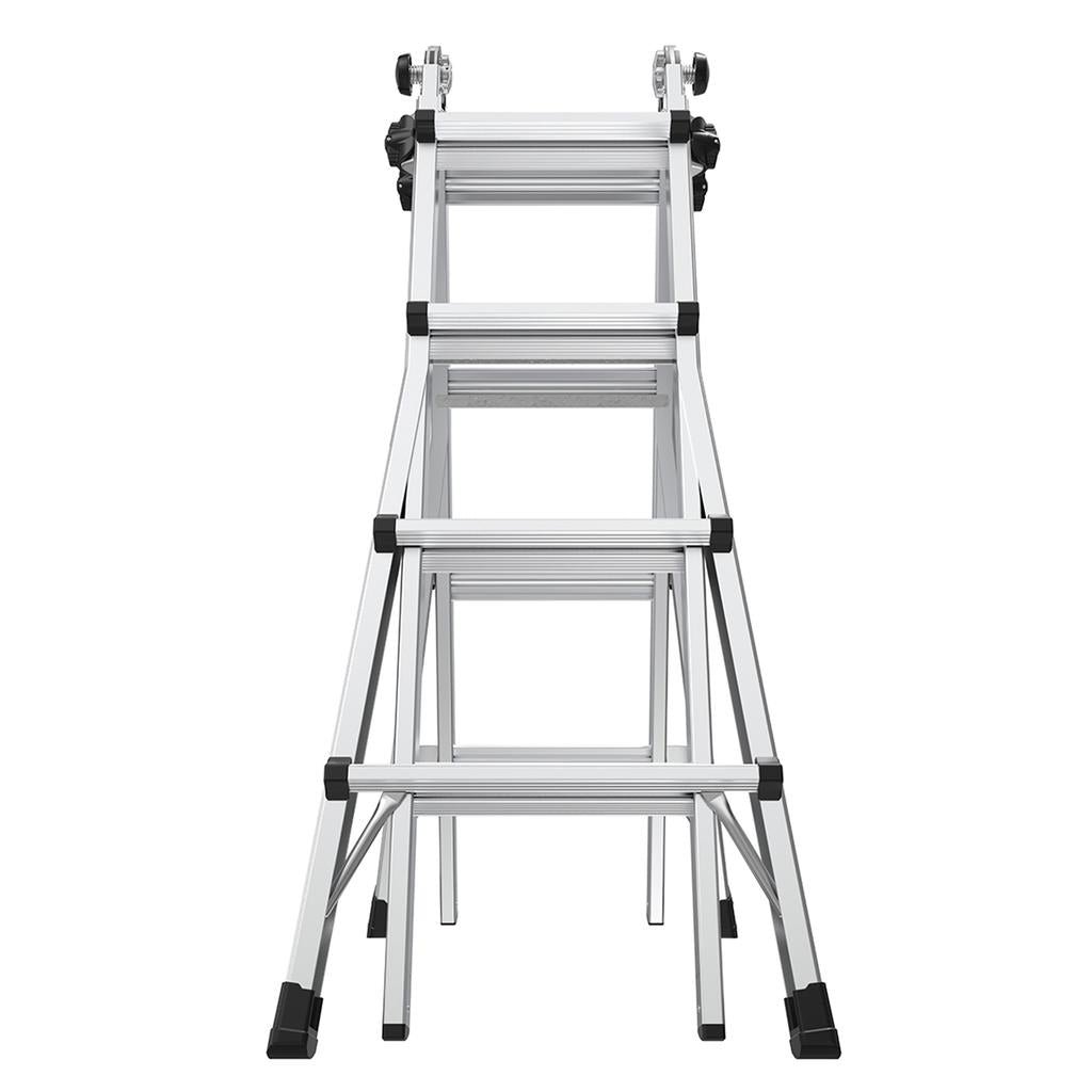 Little Giant Ladders M17 Aluminum Multi-Position Ladder with 24 Configurations -514829 ebuystt