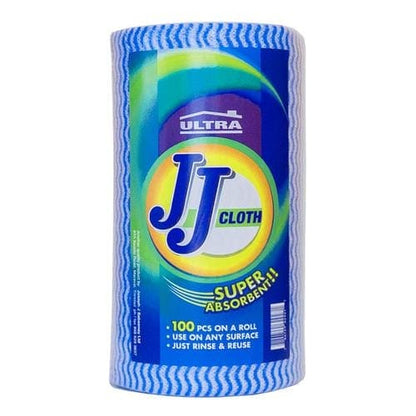 ULTRA JJ SUPER ABSORBENT 100PC CLOTH ROLL - UKSSA4 Pie's Variety Store