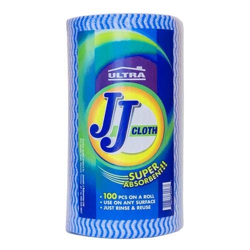 ULTRA JJ SUPER ABSORBENT 100PC CLOTH ROLL - UKSSA4 Pie's Variety Store