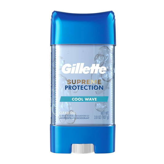 Gillette Supreme Protection Gel Deodorant 5 Units / 107 mL / 3.8 oz-507782 ebuystt