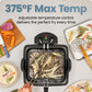 Chefman 4.5 Liter Deep Fryer w/Basket Strainer, XL Jumbo Size, Adjustable Temperature & Timer, Perfect for Fried Chicken, Shrimp, French Fries, Chips & More, Removable Oil-Container, Stainless Steel Chefman