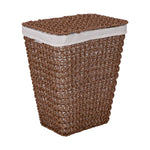 Seville Classics Handwoven Laundry Hamper with Durable Steel Frame -503345 ebuystt